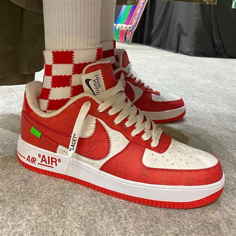 air force 1 louis vuitton orange